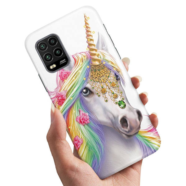 Xiaomi Mi 10 Lite - Skal/Mobilskal Unicorn/Enhörning