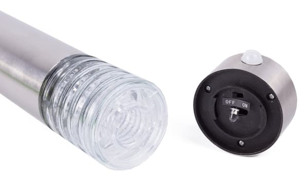 Trädgårdslampa solcell LED fackla 28 cm + sensor