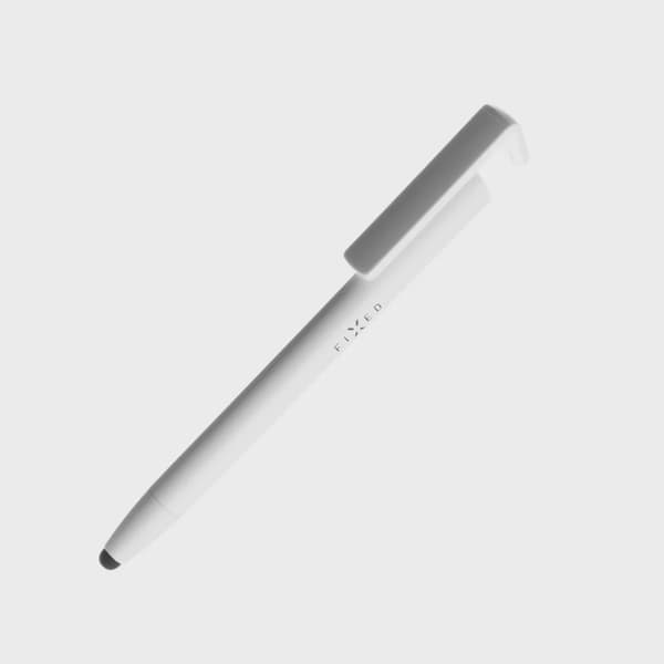 FIXED 3in1 Stylus Pen-Classic med Stativ funktion Vit