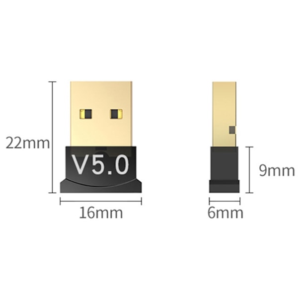 USB Bluetooth Adapter / Receiver - V5.0