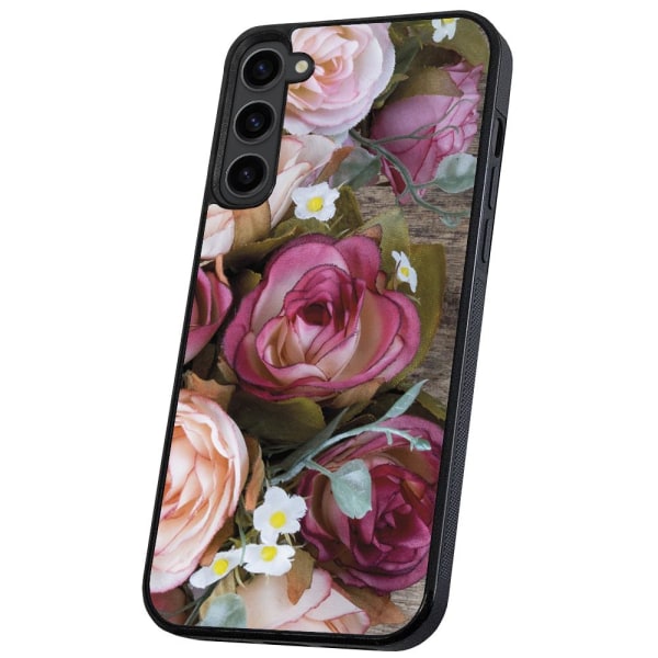 Samsung Galaxy S23 - Skal/Mobilskal Blommor