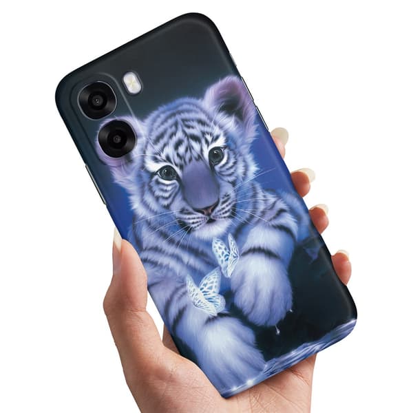 Deksel / Mobildeksel til Oppo A6x 5G - Tigerunge