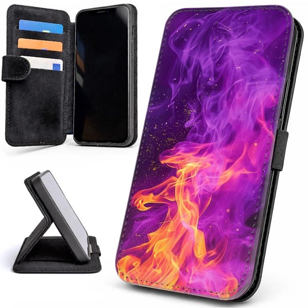 Lommebok Deksel / Mobildeksel til iPhone 12 / 12 Pro - Fire