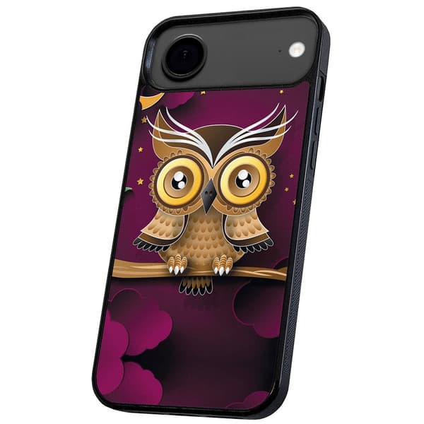 iPhone 17 Air - Deksel/Mobildeksel Lysbrun Ugle