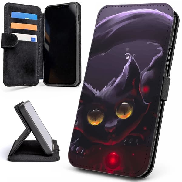Mobilcover / Etui Cover til iPhone 17 Pro Max - Sort Kat