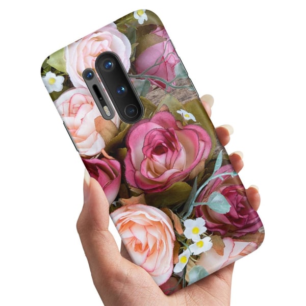 OnePlus 8 Pro - Cover/Mobilcover Blomster