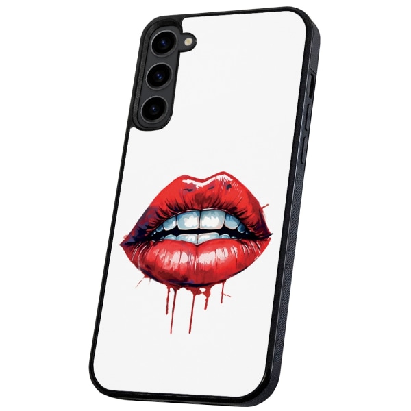 Samsung Galaxy S23 Plus - Cover/Mobilcover Lips