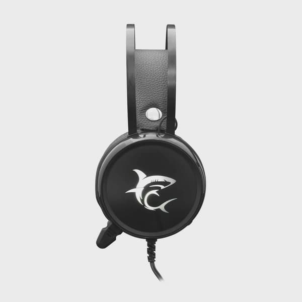 White Shark MARGAY On-Ear Gaming Headset Svart