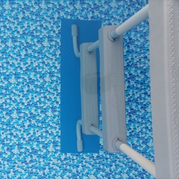 Sklisikringsmatte for bassengstige - 77x23 cm Blue