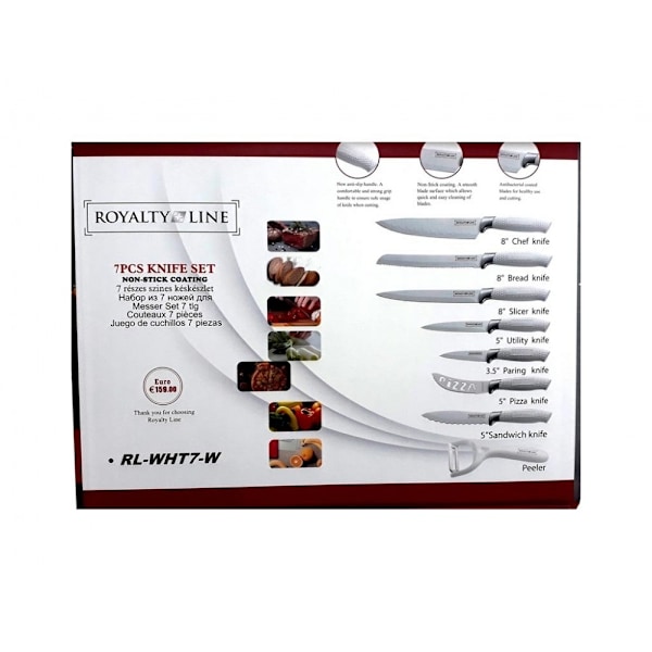 Knivset med Non-stick - 7-delar