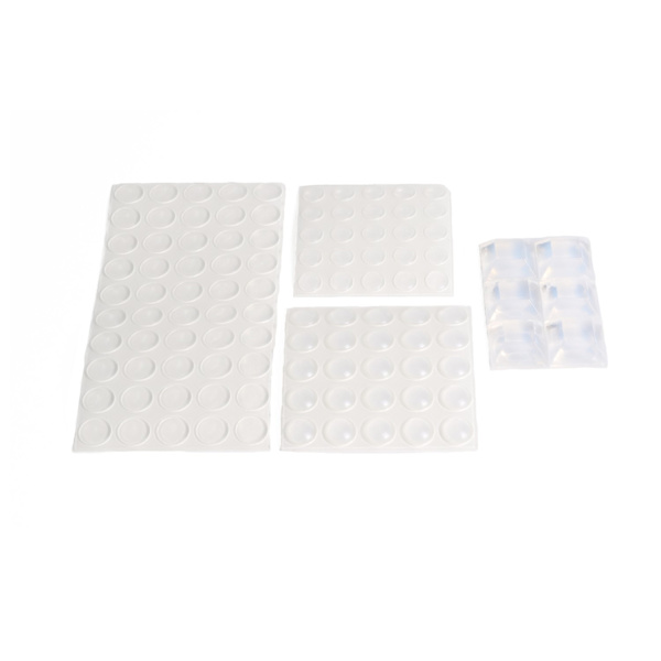 Möbeltassar 106-pack transparenta mix
