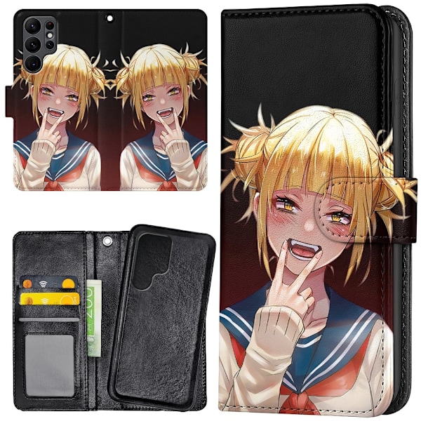 Samsung Galaxy S24 Ultra - Lommebok Deksel Anime Himiko Toga