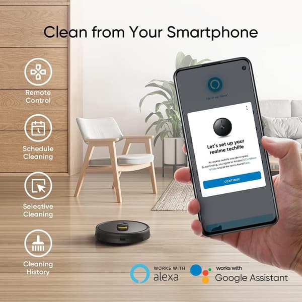 Robotdammsugare XIAOMI RMAH2101 Black