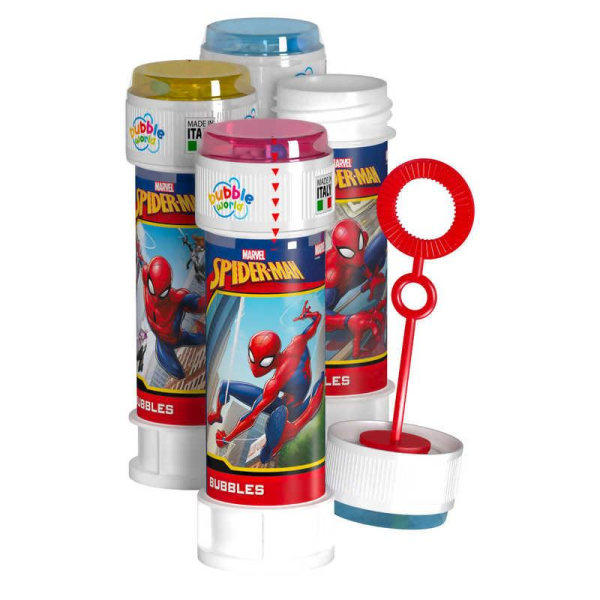 4-Pack - Såpbubblor Spiderman - 60ml multifärg