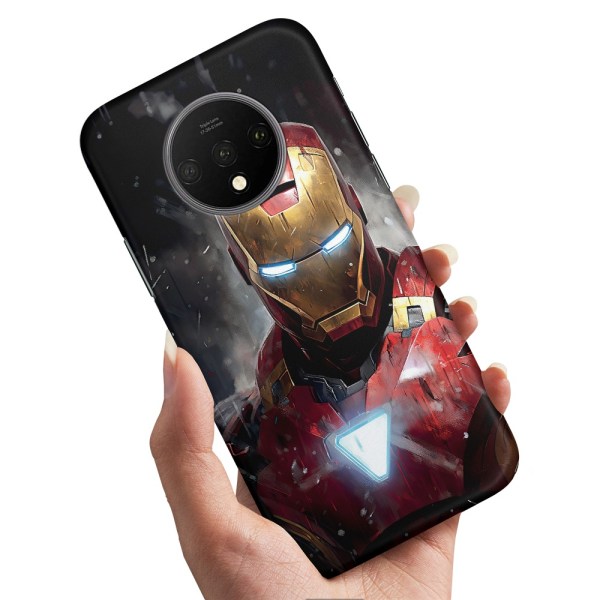 OnePlus 7T - Cover/Mobilcover Iron Man