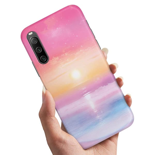 Deksel / Mobildeksel til Sony Xperia 10 IV - Sunset