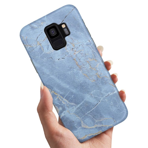 Samsung Galaxy S9 - Cover/Mobilcover Marmor Multicolor