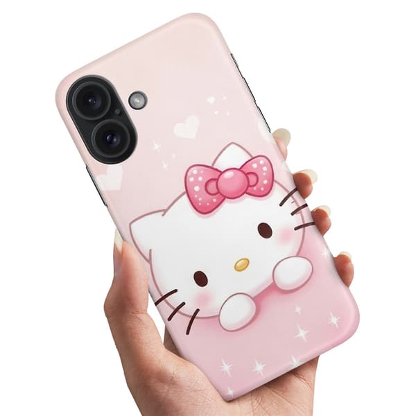 Cover / Mobilcover til iPhone 16 Plus - Kitty