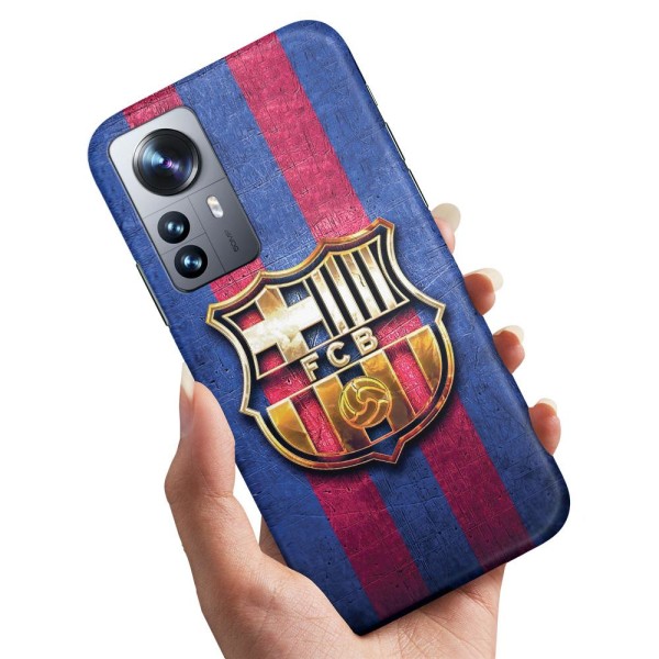 Xiaomi 12 Pro - Cover/Mobilcover FC Barcelona Multicolor
