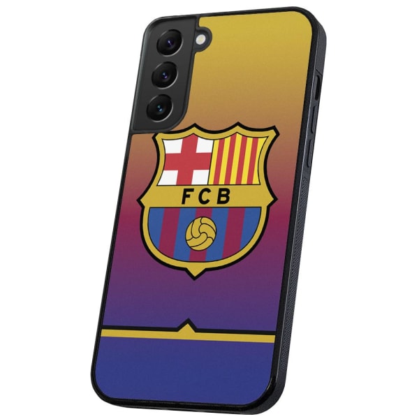 Samsung Galaxy S22 Plus - Cover/Mobilcover FC Barcelona Multicolor