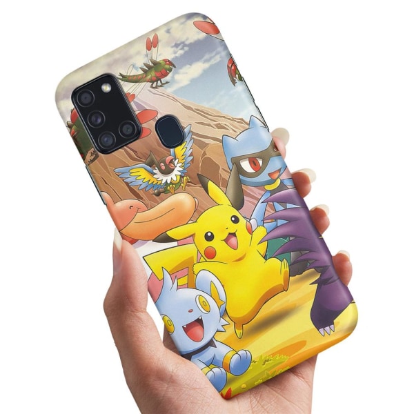 Samsung Galaxy A21s - Deksel/Mobildeksel Pokemon
