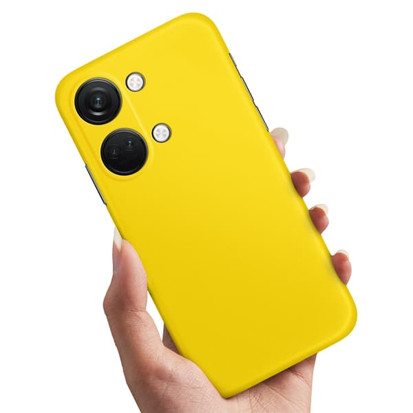 Deksel / Mobildeksel til OnePlus Nord 3 5G - Gul