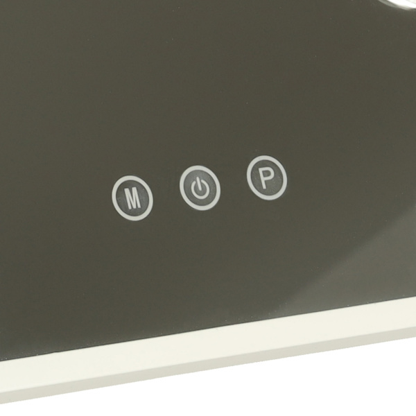 LED-sminkspegel med USB-lampor 25x30cm