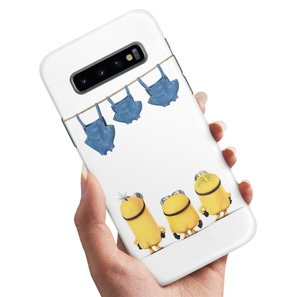 Deksel / Mobildeksel til Samsung Galaxy S10 - Minions