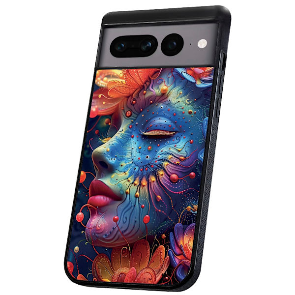 Google Pixel 8 Pro - Kuoret/Suojakuori Psychedelic