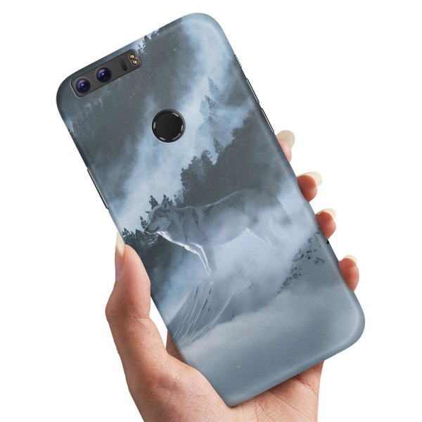 Huawei Honor 8 - Cover/Mobilcover Arctic Wolf