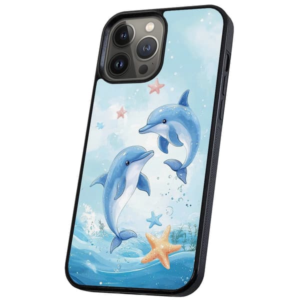 iPhone 16 Pro - Deksel/Mobildeksel Dolphins