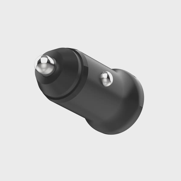 FIXED Snabb Billaddare 20W USB-C PD/USB-A Svart