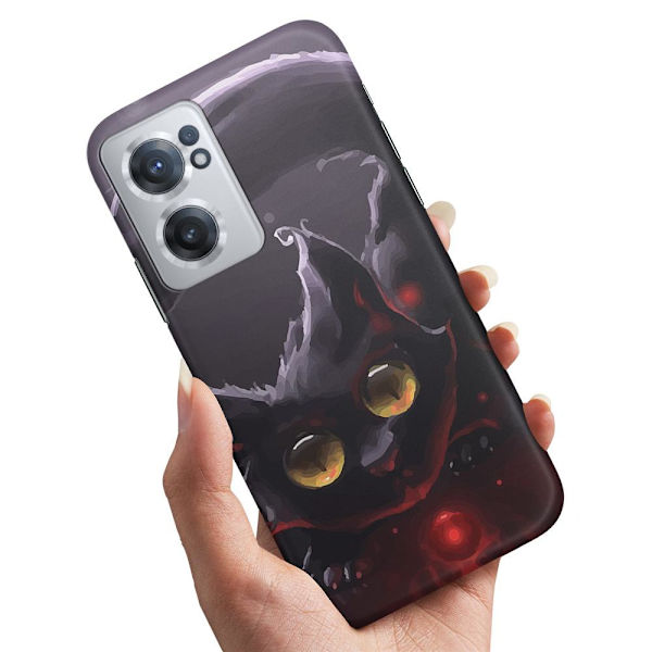 OnePlus Nord CE 2 5G - Skal/Mobilskal Svart Katt