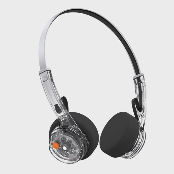 Mondo Freestyle On-Ear BT Headset Transparent