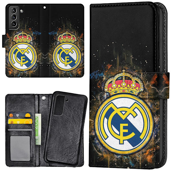 Samsung Galaxy S21 FE 5G - Plånboksfodral/Skal Real Madrid