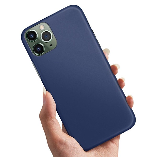 iPhone 11 Pro Max - Deksel/Mobildeksel Mørkblå Dark blue