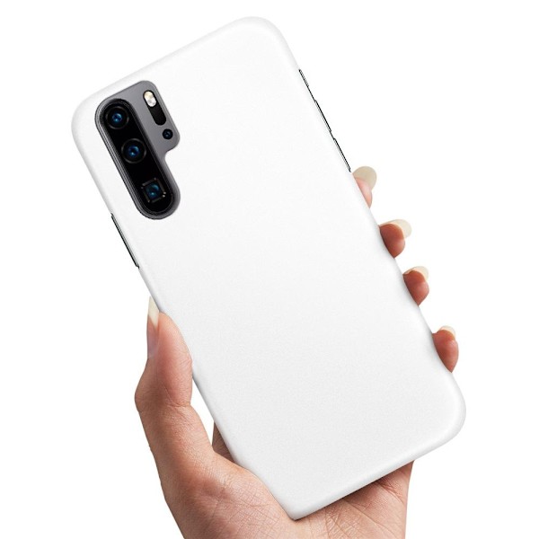 Huawei P30 Pro - Deksel/Mobildeksel Hvit White