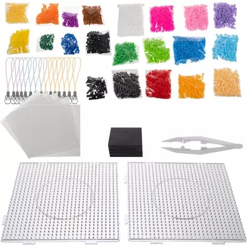 Perlesett 6500stk – Strykeperler Multicolor