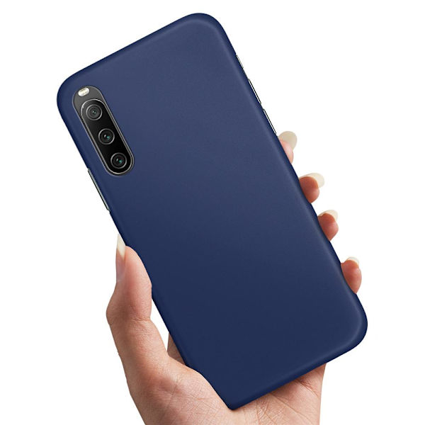 Sony Xperia 10 IV - Skal/Mobilskal Mörkblå
