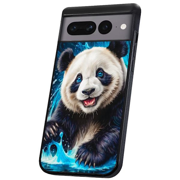 Google Pixel 8 - Deksel/Mobildeksel Panda
