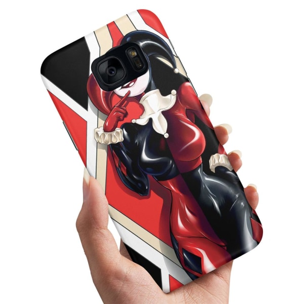 Samsung Galaxy S6 Edge - Cover/Mobilcover Harley Quinn