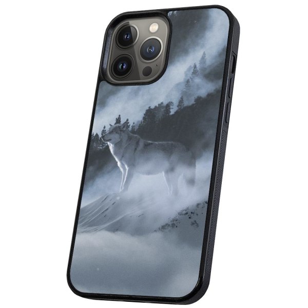iPhone 13 Pro Max - Deksel/Mobildeksel Arctic Wolf Multicolor