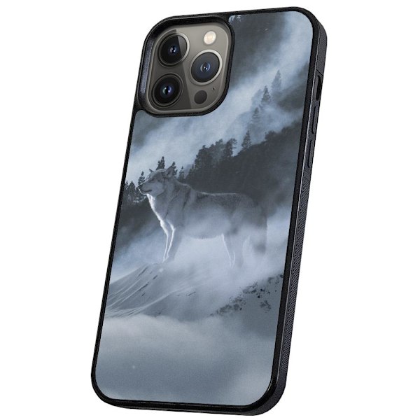 iPhone 13 Pro Max - Skal/Mobilskal Arctic Wolf multifärg