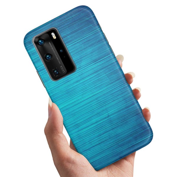 Huawei P40 Pro - Cover/Mobilcover Ridset Tekstur