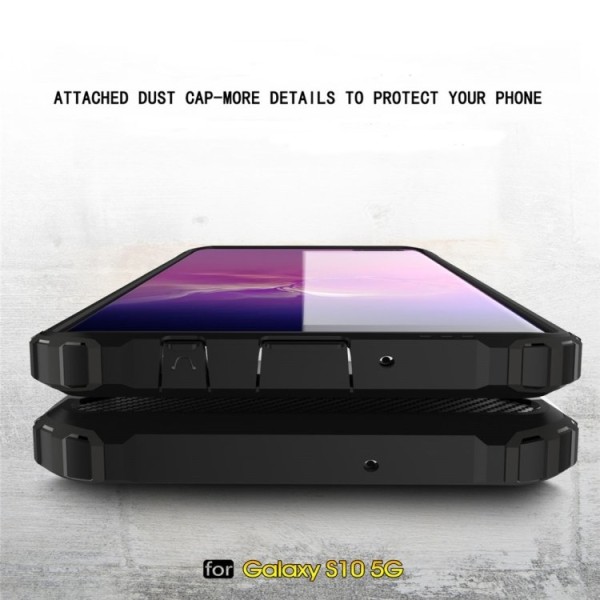 Samsung Galaxy S10 Plus - Deksel/Mobildeksel - Tøft Pink