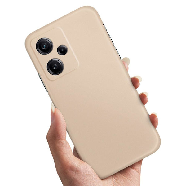 Deksel / Mobildeksel til Xiaomi Redmi Note 12 5G - Beige