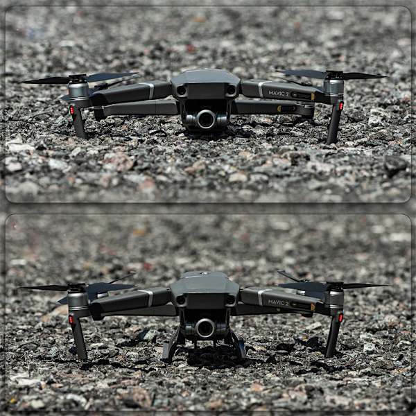 Landningsställ för DJI Mavic 2 - Förlängningsben Grey