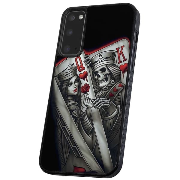 Samsung Galaxy S9 - Skal/Mobilskal King Queen Kortlek