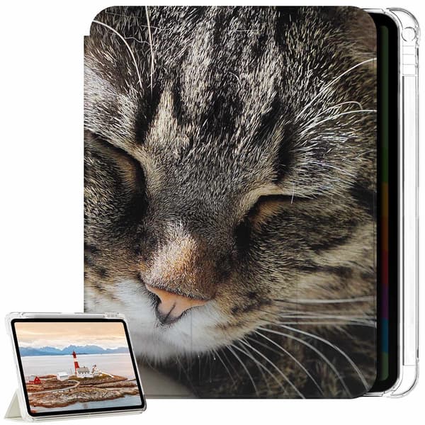 Cover til iPad Mini 6th gen / iPad Mini (A17 Pro) - A15/A17 Pro - 2021/2024 - 8.3" - Sovende Kat