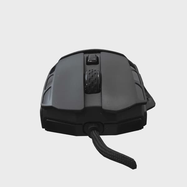White Shark ECTOR Gaming Mus 7D 12.400dpi Svart